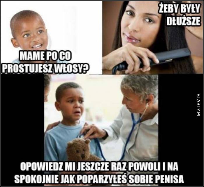 długie włosy