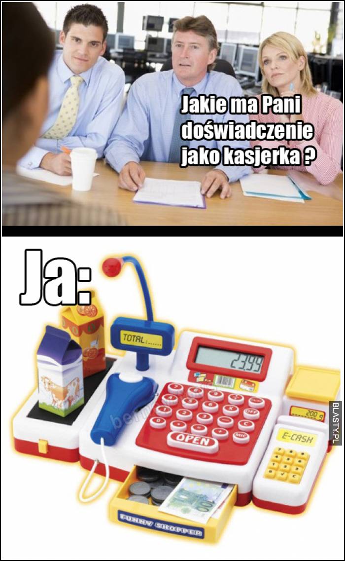 jakie ma pani doświadczenie w pracy?