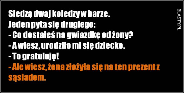 prezent na urodziny od żony