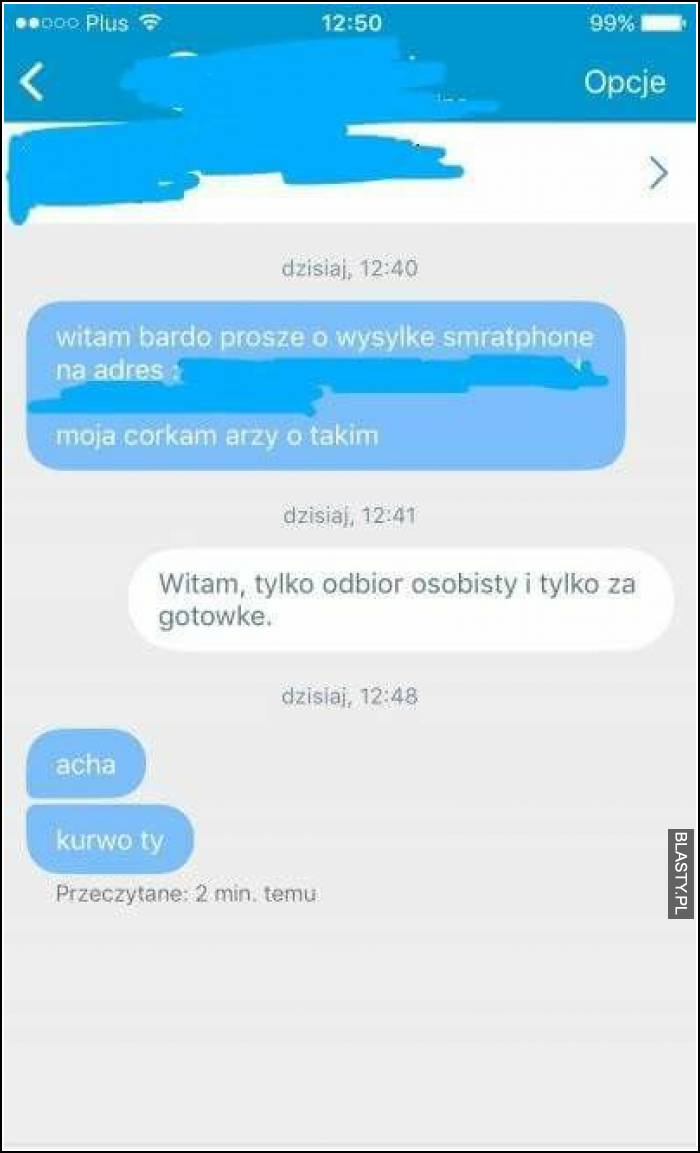 Proszę o wysyłke smartfonu