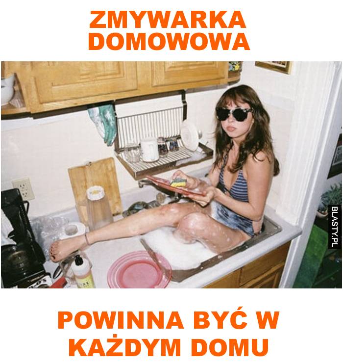 zmywarka domowowa powinna być w każdym domu