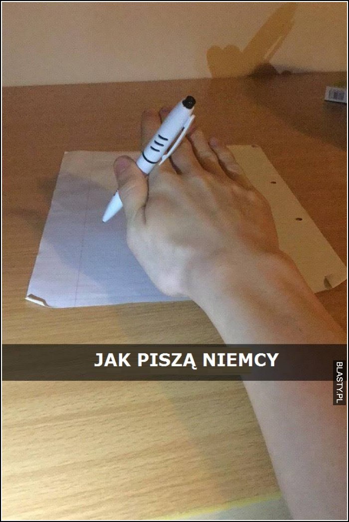 Jak piszą niemcy