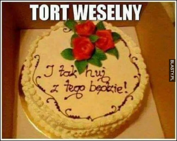 Tort weselny