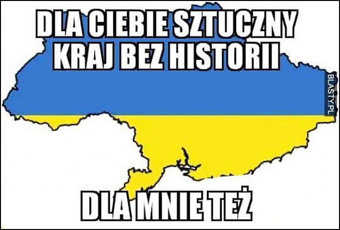 Dla Ciebie sztuczny kraj bez historii