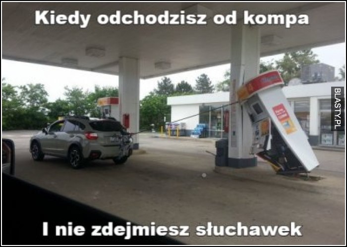 Kiedy odchodzisz od kompa i nie zdejmiesz słuchawek