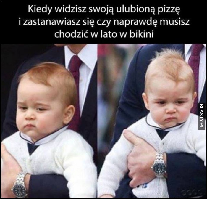 Kiedy widzisz swoją ulubioną pizzę