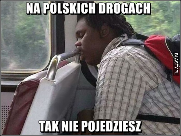 na polskich drogach tak nie pojedziesz