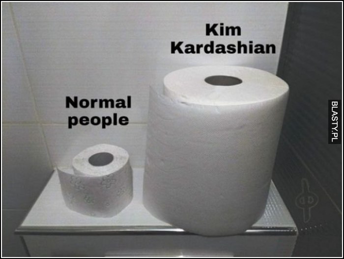 Normalni ludzie vs kim kardashian