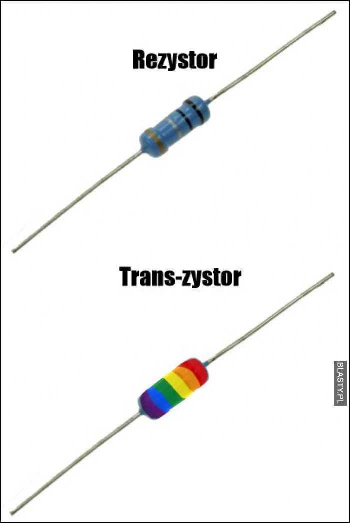 Rezystor vs trans-zystor