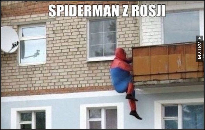 Spider man w rosji