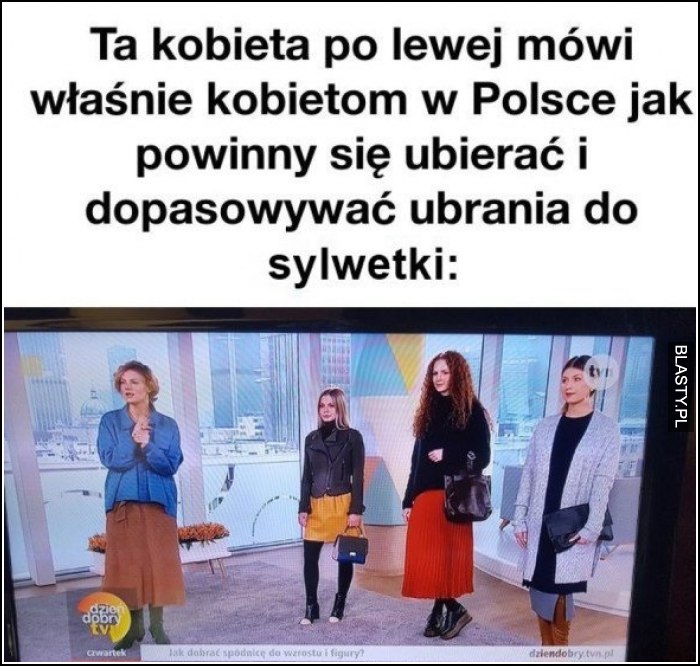 Ta kobieta po lewej