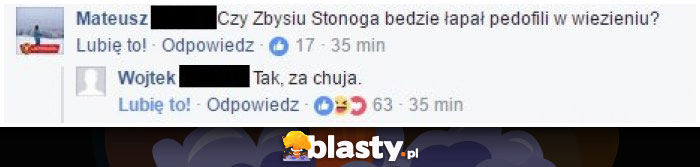 Czy zbysiu stonoga będzie łapał pedofili