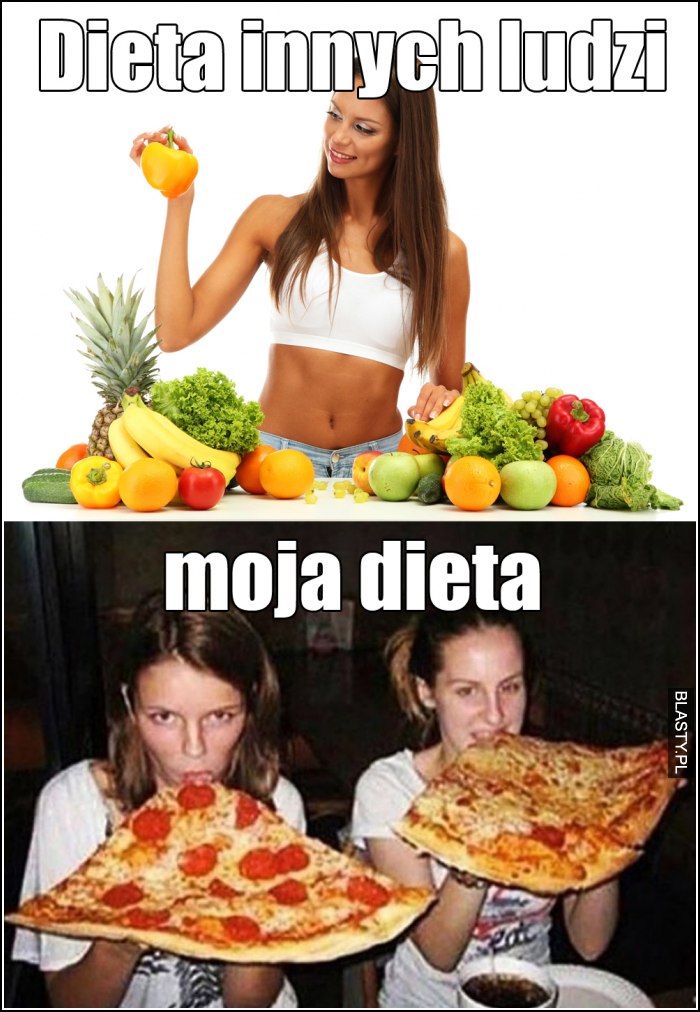Dieta innych ludzi VS moja dieta