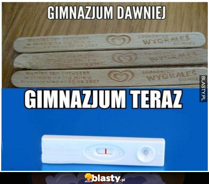 Gimnazjum dawniej vs gimnazjum teraz