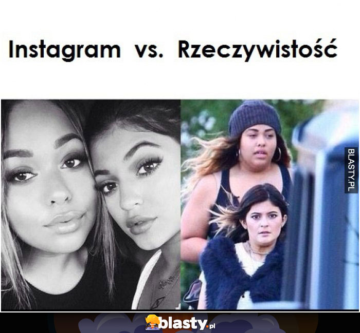 Instagram vs rzeczywistość