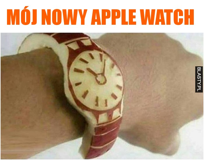 Mój nowy apple watch