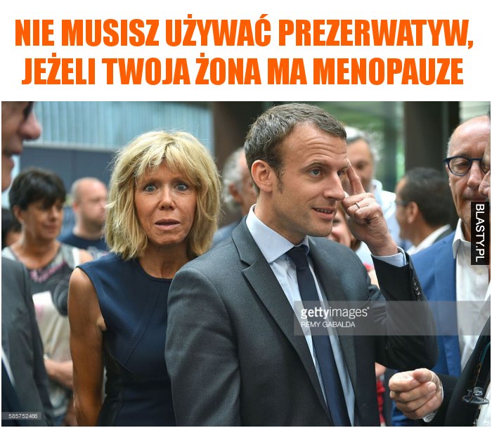 Nie musisz używać prezerwatyw, jeżeli Twoja żona ma menopauze