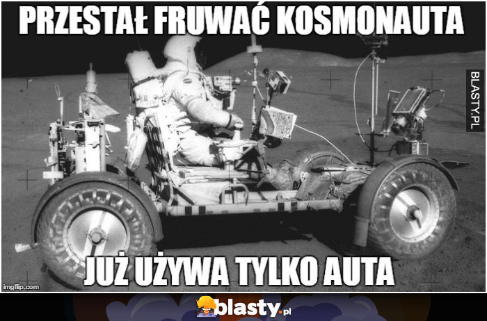 Przestał fruwać kosmonauta