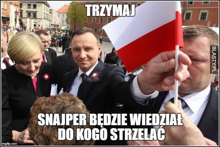 Trzymaj snajper będzie wiedział do kogo strzelać