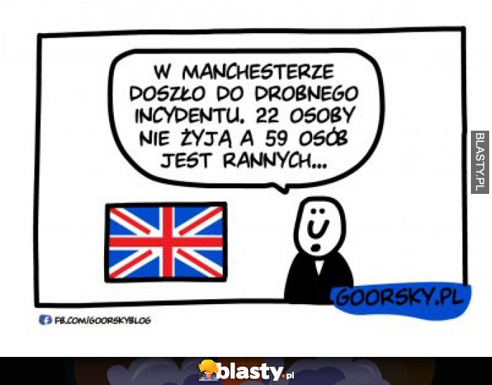 W manchasterze doszło do drobnego incydentu