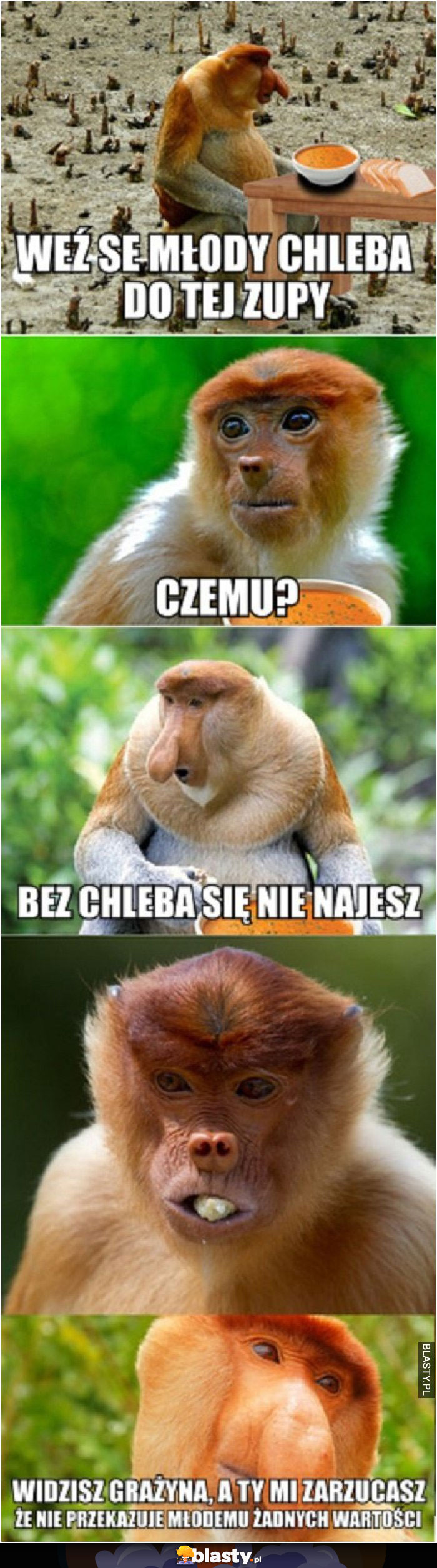 Weź chleba do tej zupy