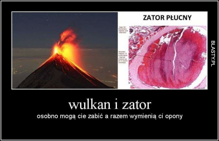 Wulkan i zator