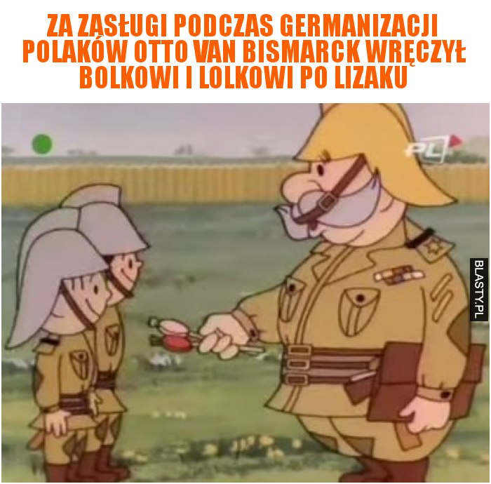 Za zasługi podczas germanizacji Polaków
