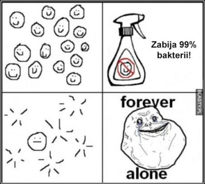 Zabija 99% bakterii