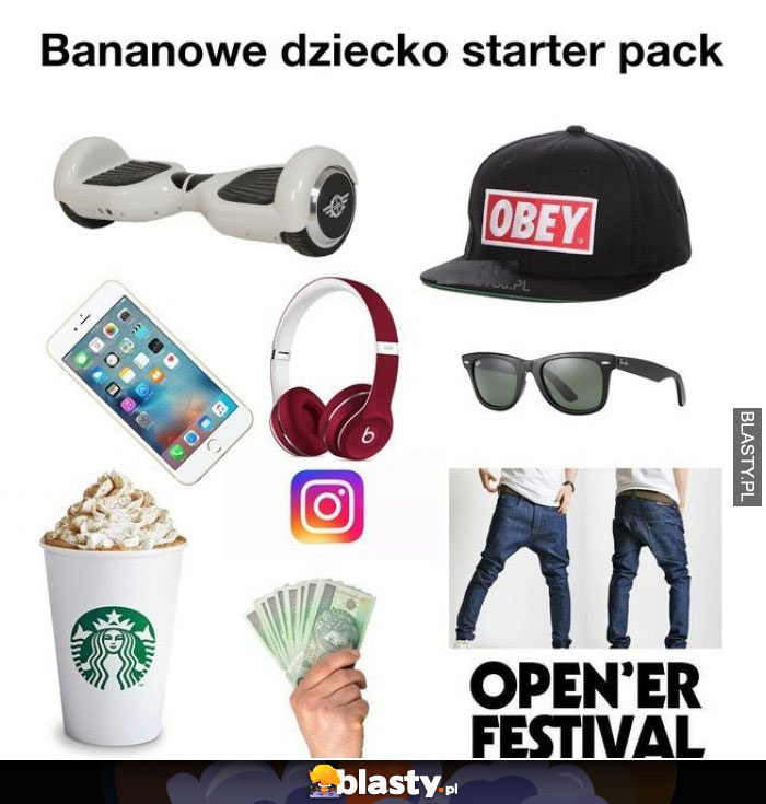 Bananowe dziecko starter pack