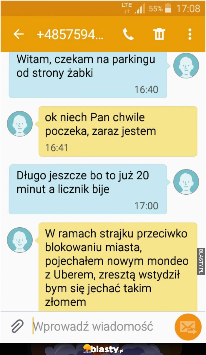 Długo jeszcze bo już 20 min czekam