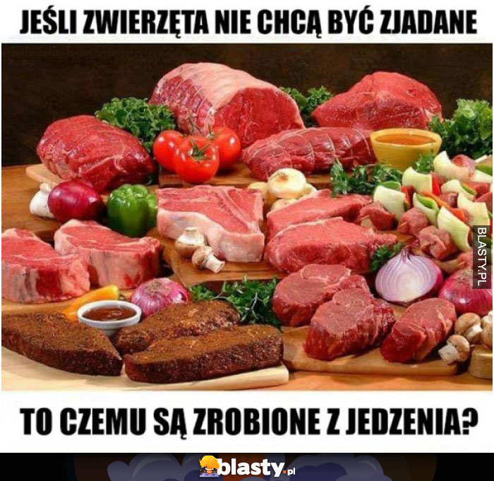 Jeśli zwierzęta nie chcą być zjadane