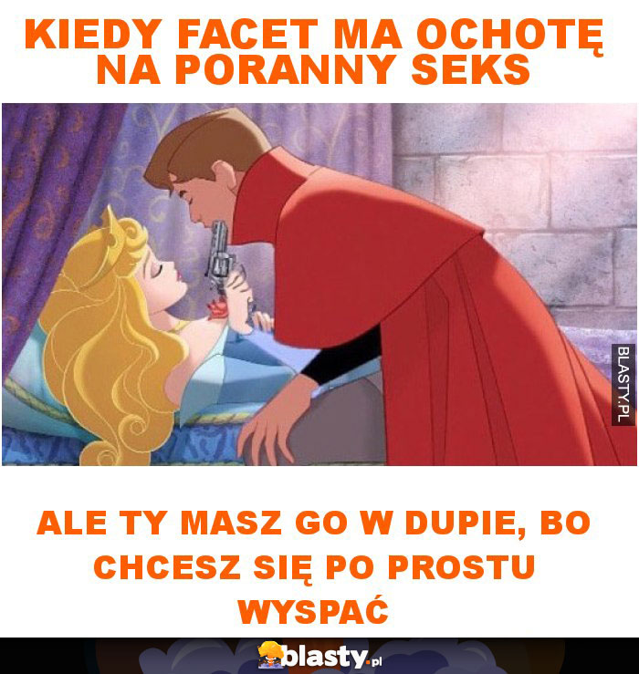 Kiedy facet ma ochotę na poranny seks