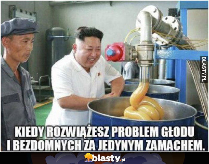 Kiedy rozwiązujesz problem głodu i bezdomnych za jednym razem