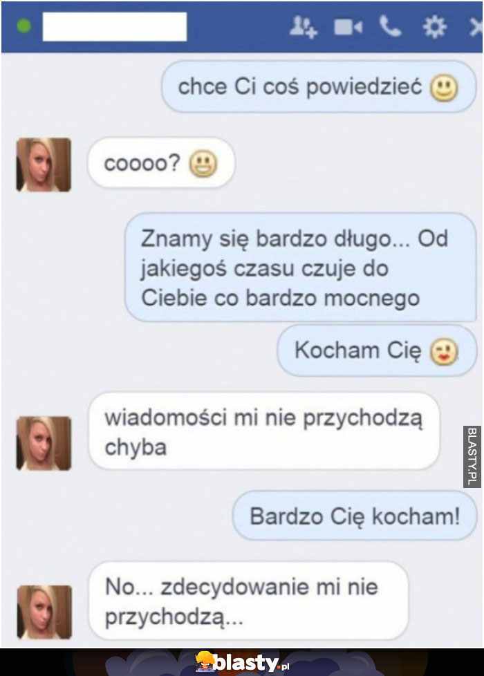 Kocham ciebie bardzo