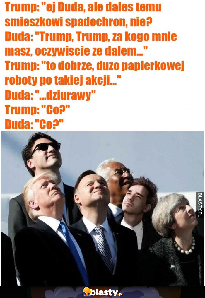 Śmieszek ze spadochronem