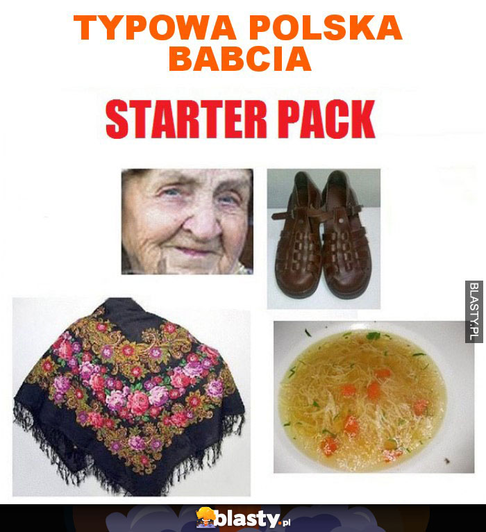 Typowa Polska babcia