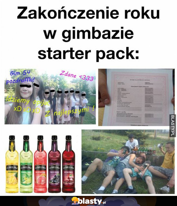 Zakończenie roku w gimbazie