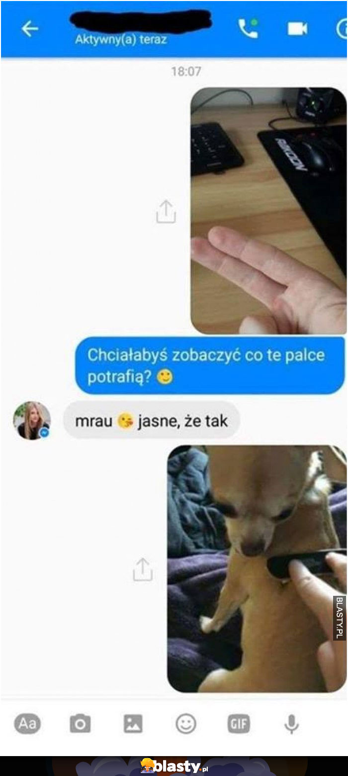 Chciałabyś zobaczyć co te palce potrafią ?