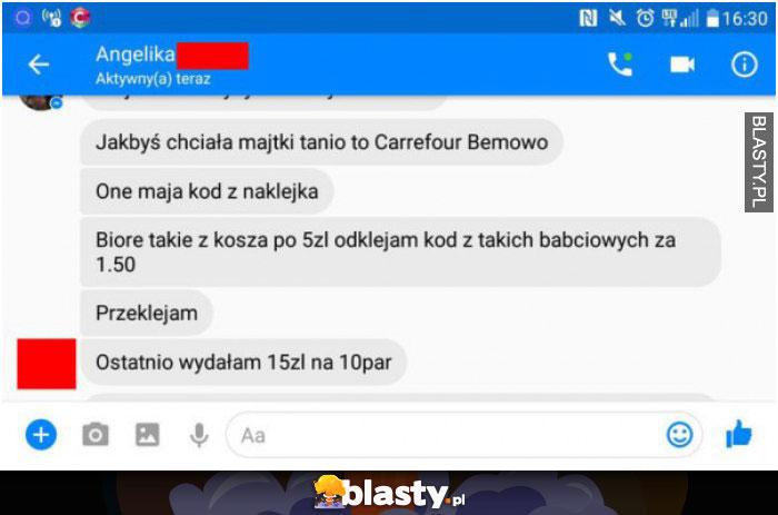 Jakbyś chciał majtki tanio