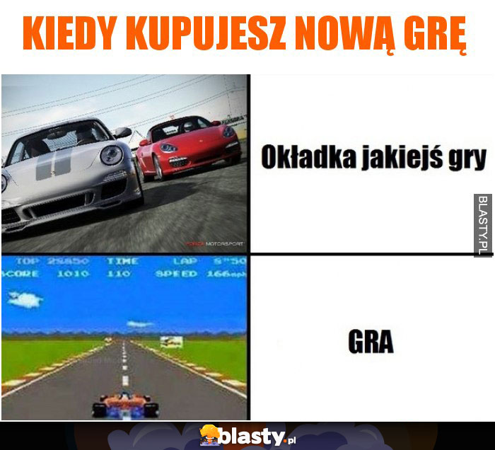 Kiedy kupujesz nową grę