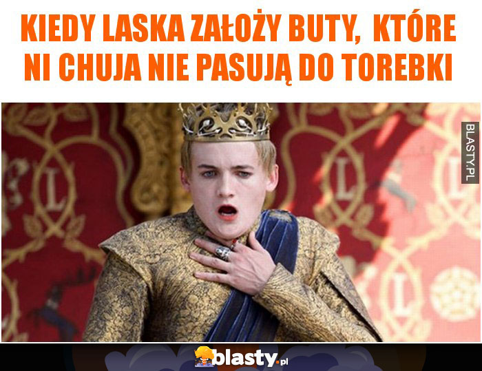 Kiedy laska założy buty,  które ni chuja nie pasują do torebki