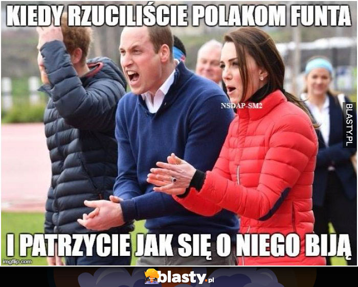 Kiedy rzuciliście polakom funta i patrzycie jak się o niego biją