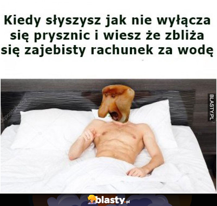 Kiedy słyszysz jak nie wyłącza się prysznic