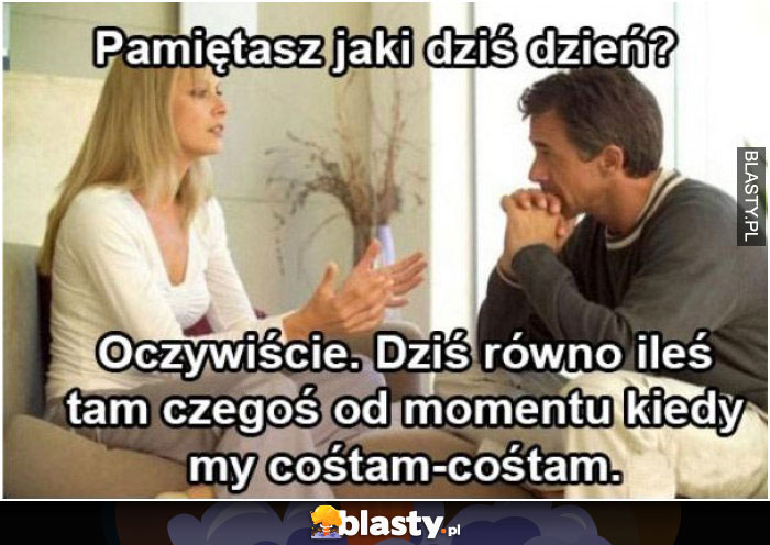 Pamiętasz jaki dziś dzień?