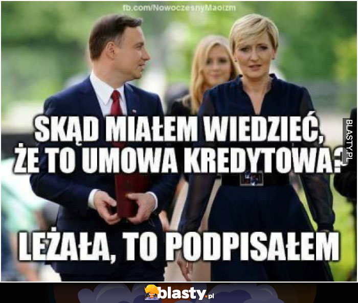 Skąd miałem wiedzieć, że to umowa kredytowa