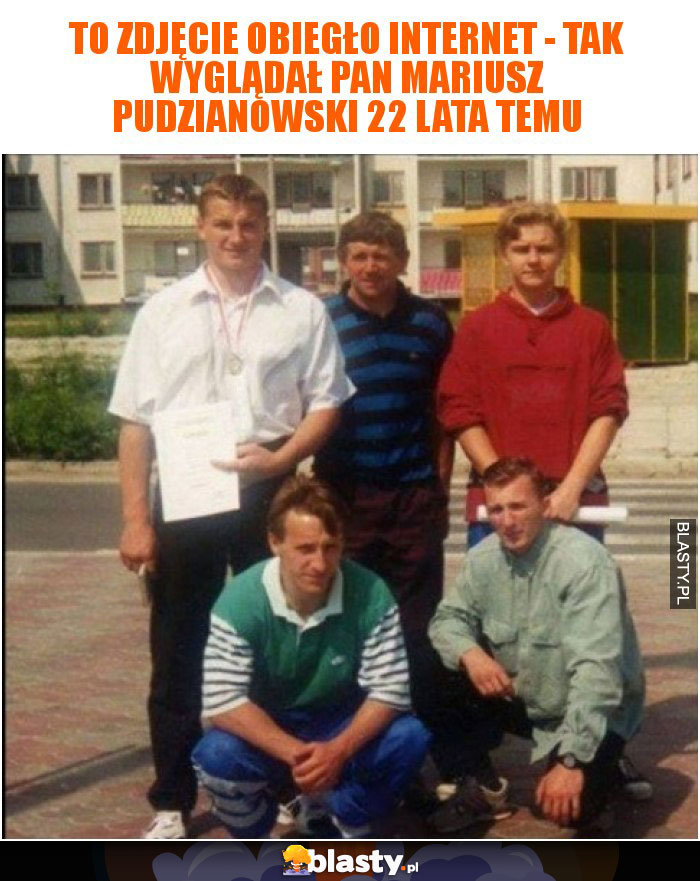 To zdjęcie obiegło internet - tak wyglądał Pan Mariusz Pudzianowski 22 lata temu