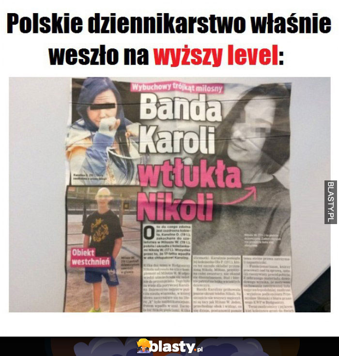 Z tych dziennikarzy to niezłe śmiechujki