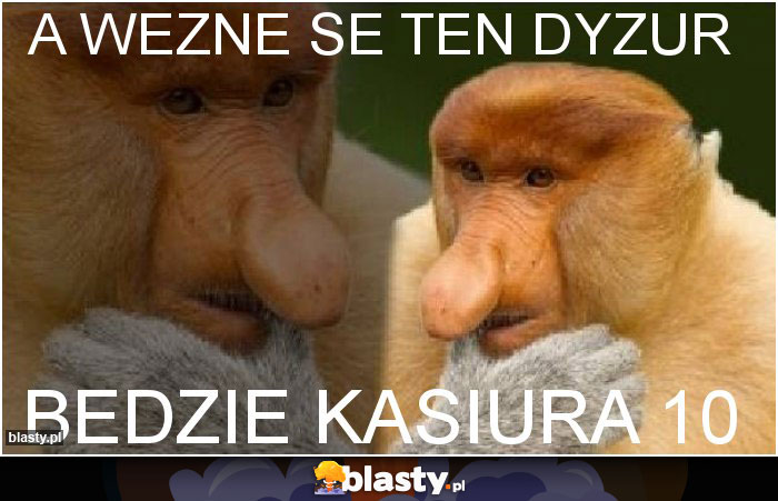 A WEZNE SE TEN DYZUR