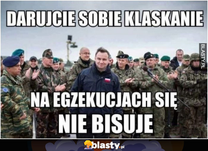 Darujcie sobie klaskanie