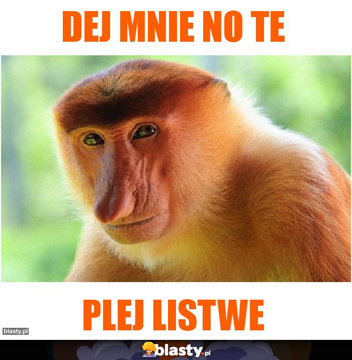 dej mnie no te